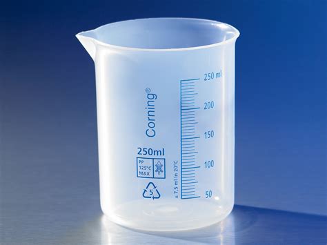 1000p 5l Corning Reusable Plastic Low Form 5l Beaker Polypropylene
