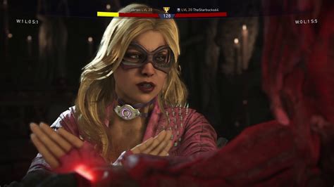 Injustice 2 Online Black Canary Set Almost Choked Again YouTube