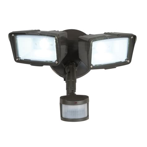 Utilitech Pro 180 Degree Hardwired Led 2 Head Motion Activated Flood