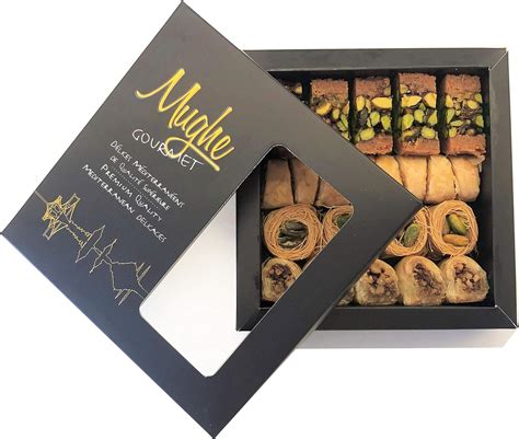 Luxury Baklava Sweet Gift Box Bitesize 22 Pieces Mughe Gourmet
