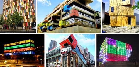 The Rubiks Cube In Architecture Cube Buildings