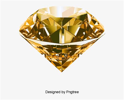 Diamond Gold Crystal Png And Psd Diamond 800x800 Png Download