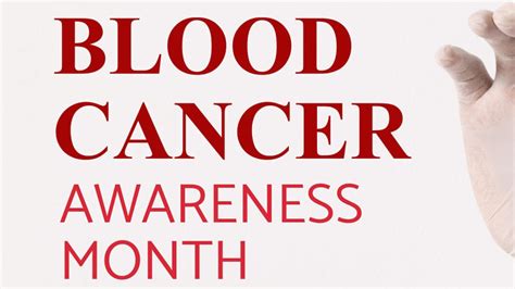 September Is National Blood Cancer Awareness Month Cancerconnect
