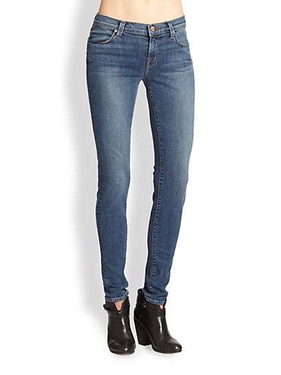 J Brand Mid Rise Super Skinny Jeans Refuge