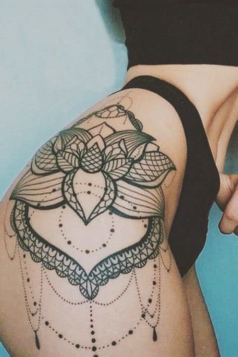 70 Beautiful Thigh Tattoos For Women Designs Hip