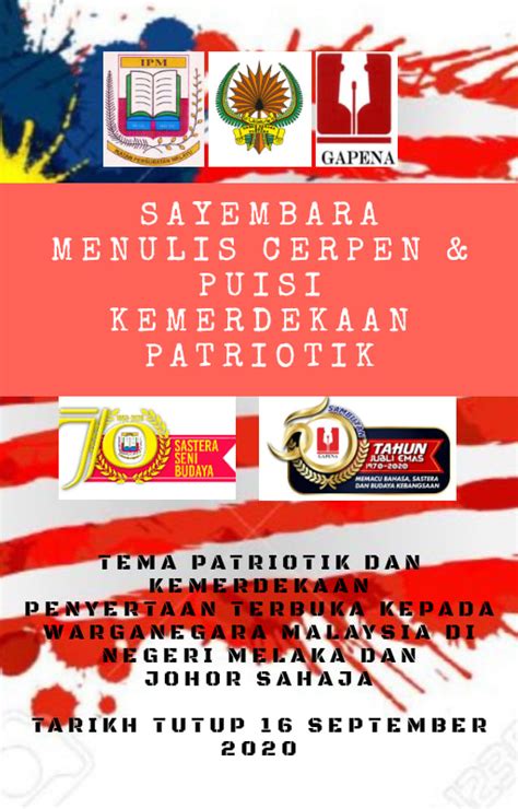 Cerpen cinta sendiri dibagi lagi menjadi beberapa karakteristik lain. IKATAN PERSURATAN MELAYU: Sayembara Menulis Cerpen dan ...