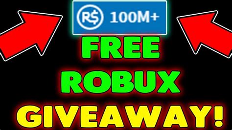 1m Free Robux Giveaway Join Now How To Get Free Robux On Roblox 2017