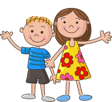 Brother Sister Illustrations Royalty Free Vector Graphics And Clip Art Istock