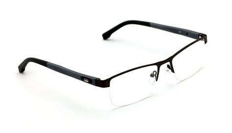 men rectangular non prescription glasses frame clear lens rx able