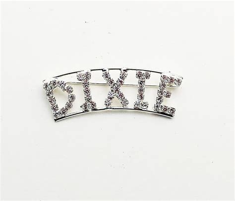 Detti Originals Personalized Rhinestone Dixie Name Pin Jewelry