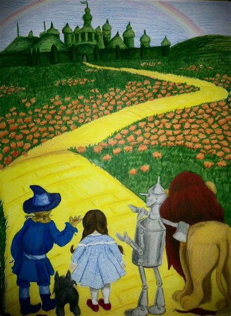Follow The Yellow Brick Road By Ashlee Fluckiger ©2012 Yellow Brick