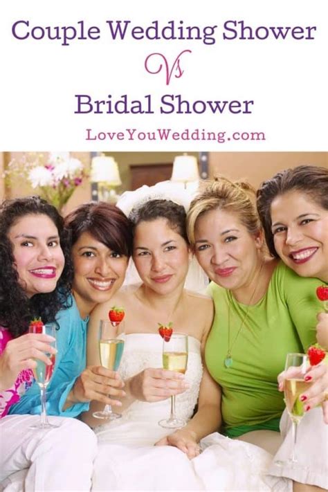couple wedding shower vs bridal shower which is better
