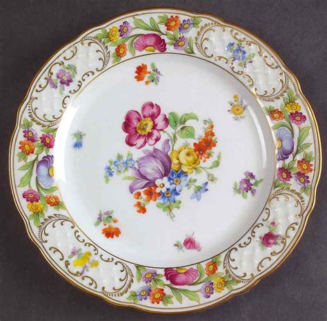 But (currently) one of my favorite floral china patterns that i own is probably my schumann bavaria china set. Schumann Bavaria EMPRESS DRESDEN FLOWERS Salad Plate ...
