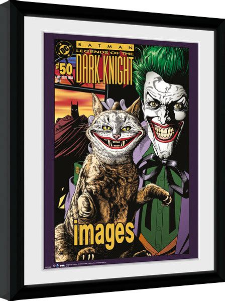 Batman Comic Joker Cat Poster Encadr Tableau Mural Acheter Le Sur