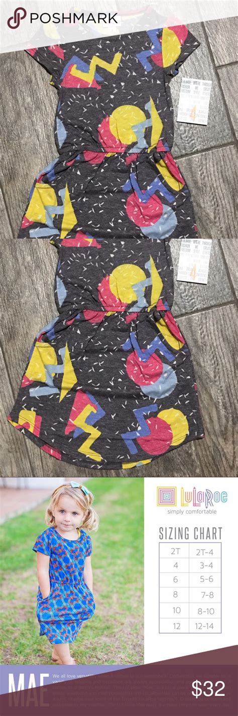 Nwt Lularoe Mae Dress Size 4 Lularoe Mae Dress Mae Dress Cute