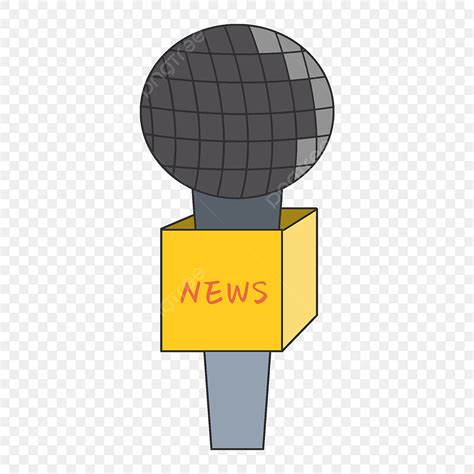 News Microphone Vector Hd Images Professional News Microphone