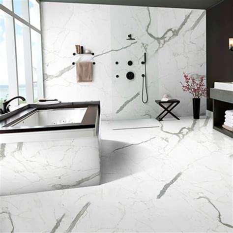 Experience the world's most prestigious marble looks in opulent slab sizes available in the sleek 8mm porcelain profile. Double Take: 5 Porcelain Tiles You Won't Believe Aren't Marble
