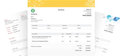 Online Invoice Software | Cloud Invoicing System - Zoho Invoice