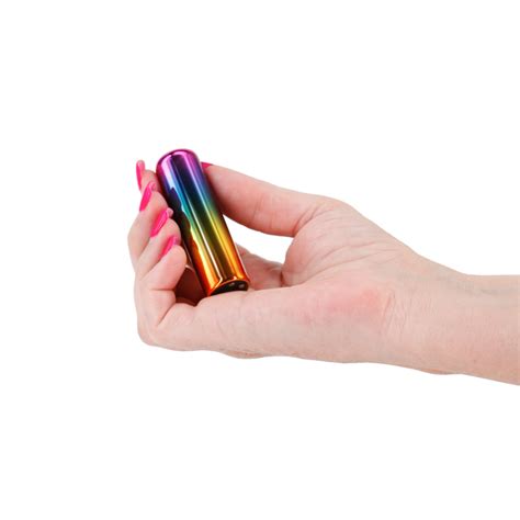 Chroma Rainbow Rechargeable Slim Elegant Bullet Vibrator Small Orgasmic Deals