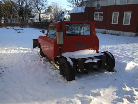 Scout International Harvester Ihc 1971 Modified Truck W 6 Snow Plow