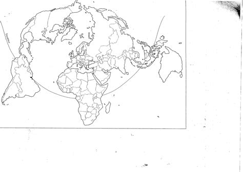 Carte Du Monde À Imprimer Vierge Arouisse com