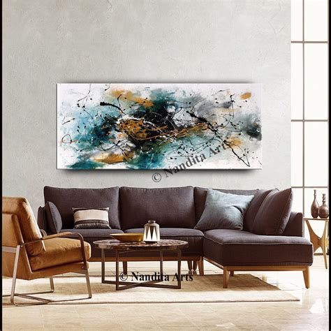 Extra Large Modern Canvas Art Painting Large Abstract Etsy Modern