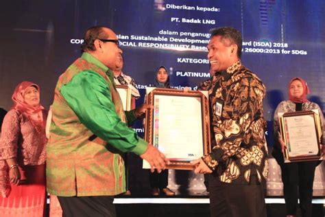 Sukses Bina Umkm Badak Lng Raih Predikat Tertinggi Di Ajang Isda 2018