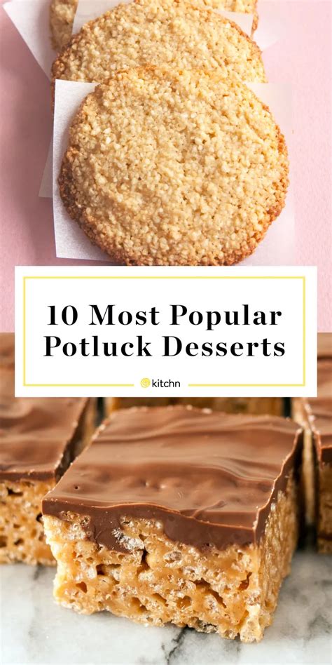 Our 10 Most Popular Potluck Desserts Of All Time Kitchn Dessert Simple Healthy Dessert Easy