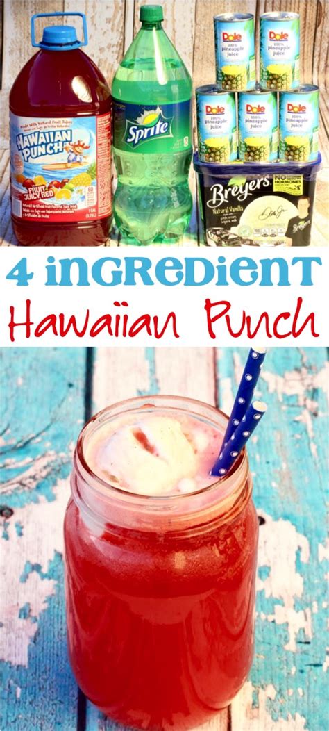 Hawaiian Punch Recipe Only 4 Ingredients Never Ending Journeys