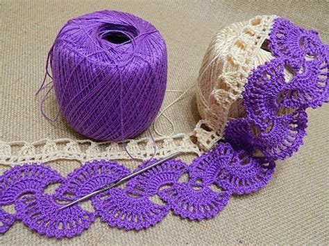 Learn Two Color Lace Crochet Pattern Crochetbeja