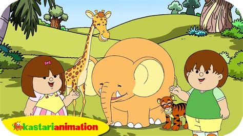 Gambar Kebun Binatang Dalam Bentuk Kartun Bestkartun