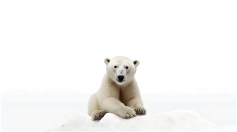 Premium Ai Image Photo Of A Cute Knut The Polar Bear Isolated On