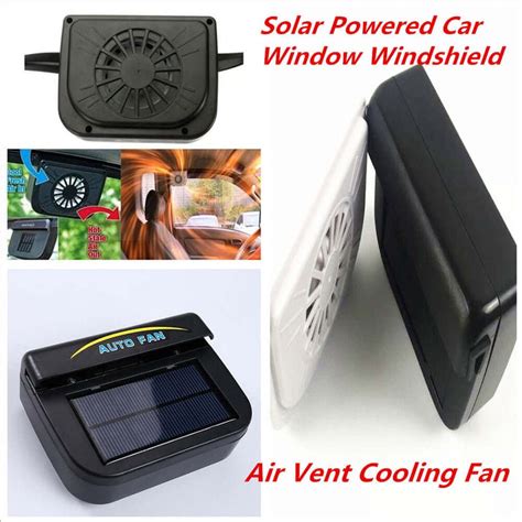 Solar Powered Auto Car Ventilation System Shop For Gamers