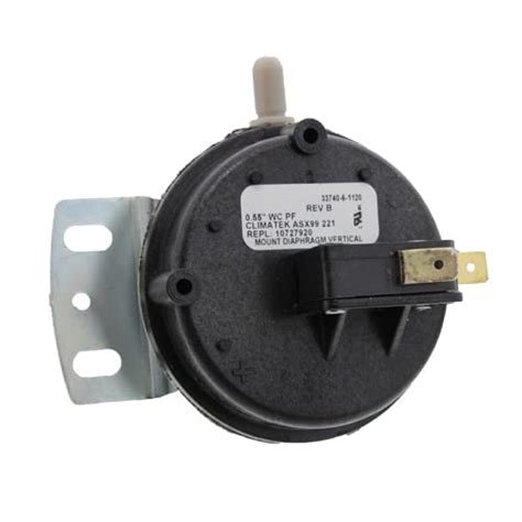Furnace Vent Air Pressure Switch Fits Amana Part 10727920 Amazon