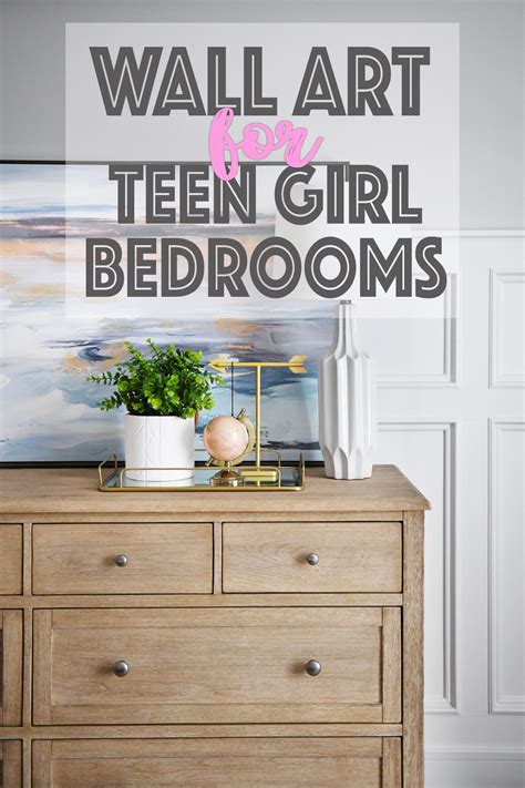 Wall Art For Teenage Girl Bedrooms — Pink Peppermint Design