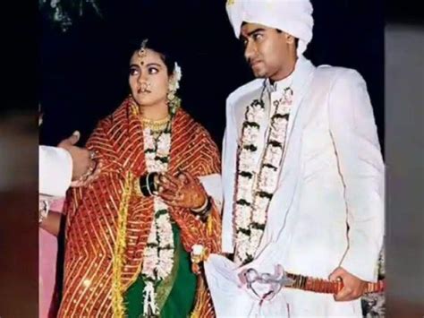 काजोल के पिता शोमू मुखर्जी नहीं चाहते थे अजय देवगन से शादी Kajols