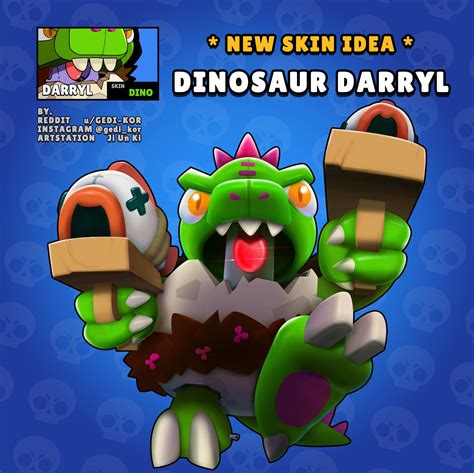 I Think This Is The Best Skin Idea For Darryl So Far Credits In The