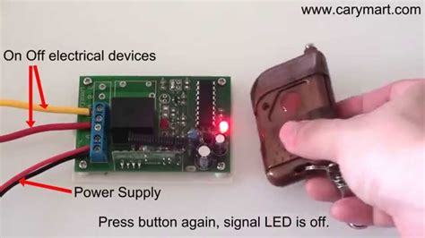 Emylo Dc 12v 2ch Rf Relay Wiring Diagram