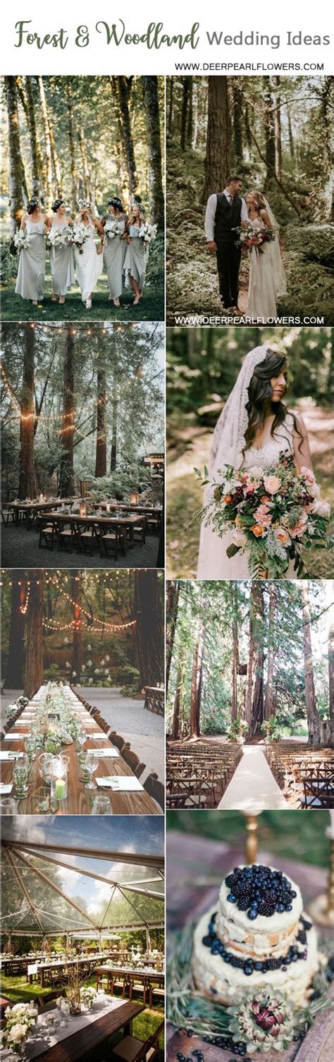 40 Forest And Woodland Wedding Theme Ideas Dpf