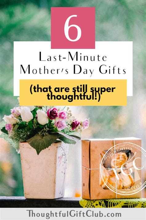 6 Last Minute Mothers Day Ts That Are Still Thoughtful