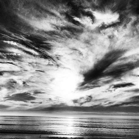 Sunset In Black And White San Diego Ca By Firsten San Diego