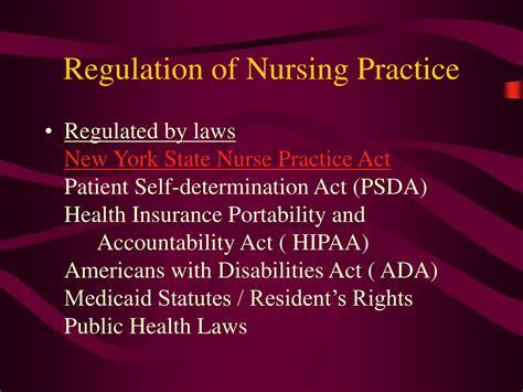 It can also limit rules on some individual health plans. PPT - Legal Aspects of Nursing PowerPoint Presentation - ID:524679