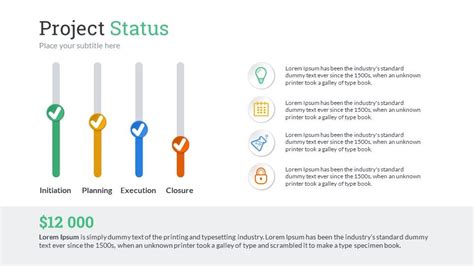 Project Status Powerpoint Presentation Template Powerpoint