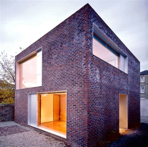 3d Purple Square Box House Minimalist Design Make Simple And Elegant