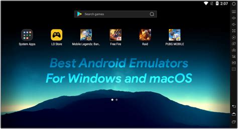 Top 5 Android Emulators For Windows Apps For Pc