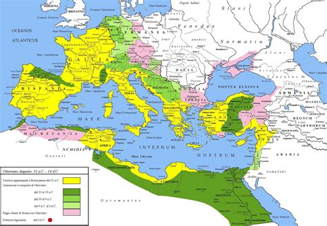 Roman Empire Under Augustus Illustration World History Encyclopedia