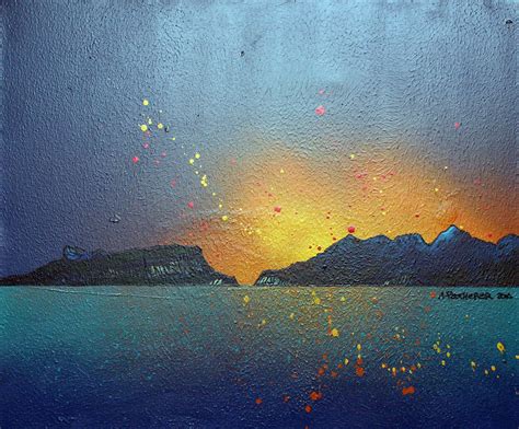 Scottish Highlands Paintings And Prints The Isles Of Eigg And Rum