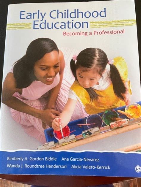 Pdf Early Childhood Education Becoming A Professional