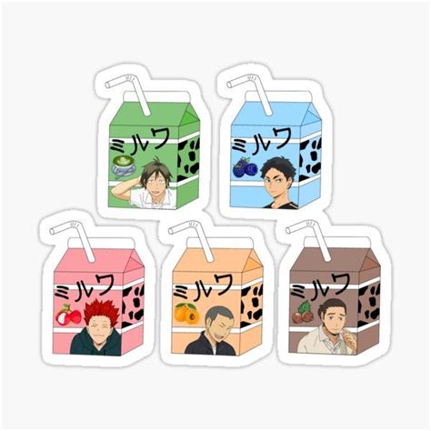 Happy Kuroo Sticker By Itskisaa Cute Stickers Kawaii Stickers Anime