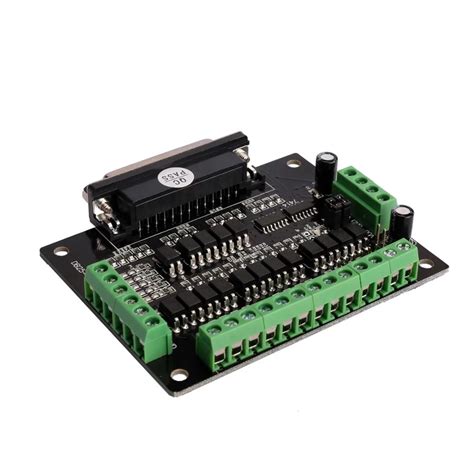 Stepper Controls And Drives 6 Axis Db25 Breakout Board Interface Adapter